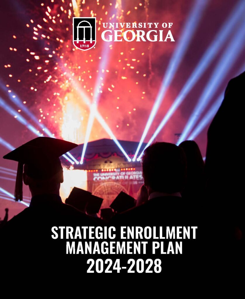 The cover page of the 2024-2028 Strategic Enrollment Plan